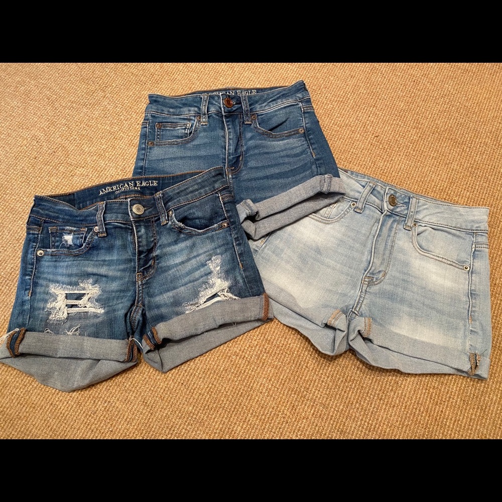 EUC American Eagle Outfitters Shorts x3